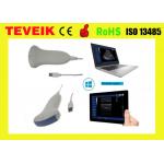 Portable Medical USB Convex Ultrasound Probe , USB Laptop Ultrasound Transducer work for tablet computer for sale