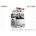 15L Double Bowl 700W Frozen Drink Maker For Ice Slushies , Long Life Time for sale