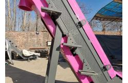 China Large Industrial Material Loading Unloading Inclined Belt Conveyor With Baffle supplier