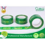 Professional Adhesive 50m / 100m Printed Packing Tape For Advertisement