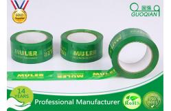 China Professional Adhesive 50m / 100m Printed Packing Tape For Advertisement supplier