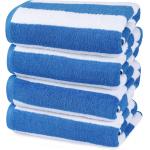 Breathable Soft Personalized Pool Towels Striped Beach Towels for sale
