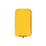 JR103-FK Line Powered Heavy Duty Telephone Vandal Proof With Rubber Keypad Yellow