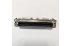 China 64 Pin Centronic Male Right Angle PCB Connector With Boardlock supplier