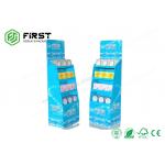 Recyclable Retail POP Floor Display Custom Logo Printed Cardboard Display Stand