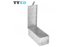 China 12 Inch Personalized Metal Tool Box Lockable For Knives / Valuables Storage supplier