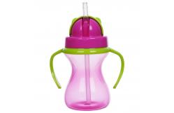 China Soft Flexible BPA Free 9oz 290ml Baby Sippy Cup supplier