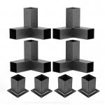 3-Way Connect Heavy Duty Pergola Wood Stand Kit for Strengthened and Waterproof Surface for sale