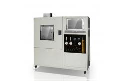 China Solid Material Flammability Test For Plastics Smoke Density Meter 1 ~ 100cm3 / Min supplier
