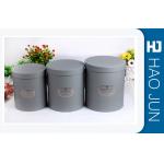 Custom Grey Cardboard Flower Boxes Hot Stamping With 3 Units Sizes