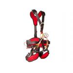 Area Limitation Full Body Harness Belt Construction Red And Black OEM ODM Available for sale