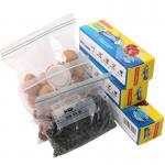 Flat Locked Airtight k Bag , 27*28cm Food Packaging Pouch for sale