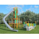 Outdoor Stainless Steel Slide Children'S Playground Entertainment Game Facilities for sale