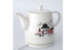 China 0.8L Quick Boiling Ceramic Electric Tea Kettle 1350W Small Kitchen Appliances supplier