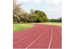 China High Elasticity Eco Sports Flooring 400M Running Track Free Sample supplier