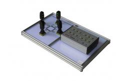 China Process Controlling Mechatronics Training Equipment Mounted 122KG Level Control Trainer supplier
