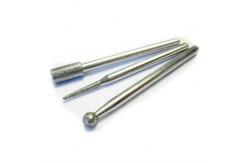 China Electroplated Grinding Diamond Mounted Point Set Fast Cutting For Glass / Quartz supplier