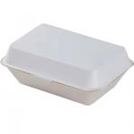 Eco-Friendly Disposable Kraft Paper Burger Boxes for Food Grade Fast Food Packaging for sale