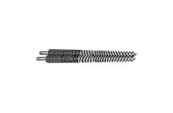 China Conical Twin Screw Barrel 38CrMoAIA Nitrided Material For Extruder Machine supplier