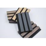 PET Wooden Akupanel Slats Soundproof Acoustic Wall Panels For Bedroom Decors for sale