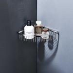 OEM ODM Wall Mounted Shower Basket Sus 304 Stainless Corner Shower Caddy for sale