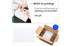 China Corrugated White Cake Baking Box Mold Collapsible Paper 32 ECT supplier