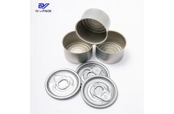 China 50g Tobacco Rectangular Tin Cans Round Easy Open Metal Tins Rectangular supplier
