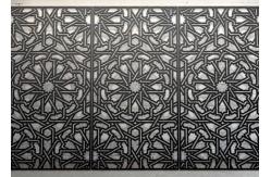 China Decorative Stainless Steel Ceiling Panel with Customizable Perforated Patterns supplier