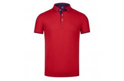 China Custom Embroidered Printting Logo Polo T Shirt 100% Cotton Polyester supplier