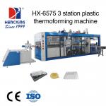 High Efficiency Pressure Thermoforming Machine with 510-760mm Sheet Width and 10-35 Mold per Minute Production Rate for sale