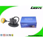 Cree Source Cordless Cap Lamp Mining 10000lux 6.6Ah Battery With Silicon Button for sale