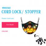 Ear Loop Adjuster Cylinder Color White & Black