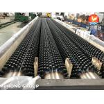 ASTM A106 Gr.B Carbon Steel Studded Fin Tube , Welding Fin Tube For Fired Heaters for sale
