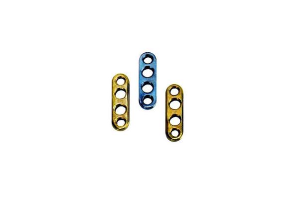 Minifragmentos Medical Distal Fracture Plate Anodizing Surface