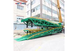 China 10T Adjustable Loading Dock Ramp Hyd Non Slip Portable Loading Platform supplier
