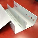 Corrosion Resistance Aluminum Cable Tray Metal Wire Trunking Perforated for sale