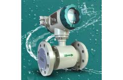 China 4 - 20mA RS485 Pulse Electromagnetic Flow Meter For Waste Water Recycling Plant supplier