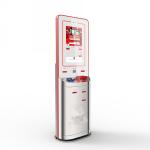 Infrared Touch Screen Information Kiosk With Fingerprinte Reader All In One PC