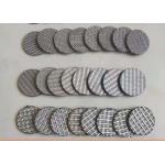 Stainless Steel 304 316 Sintered Wire Mesh Round Corrosion Resistance Liquid Filter Mesh for sale