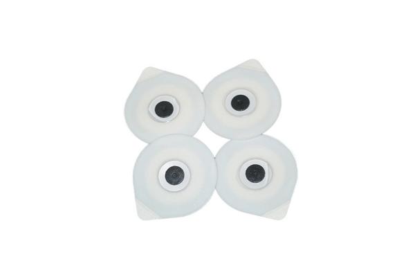 Wireless Double Round PE Foam Ecg Chest Electrode