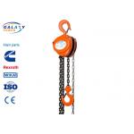 10T 10mm Alloy Steel Chain Hoist Double Pawl Manual Type 125KN Test Load High Efficiency for sale