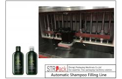 China Industrial Automatic Shampoo Bottle Filling Line 250 - 2500ml Filling Volume supplier