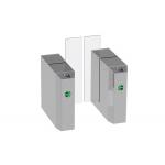Acrylic Flap Pedestrian Full Height Sliding Turnstile ss304 for sale