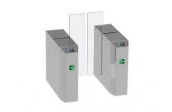 China Acrylic Flap Pedestrian Full Height Sliding Turnstile ss304 supplier