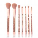 Microcrystal Soft 7PCS EVA Box Makeup Brushes Travel Kit for sale