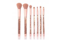 China Microcrystal Soft 7PCS EVA Box Makeup Brushes Travel Kit supplier