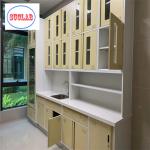 Industry Hospital Furniture Hospital Disposal Workbenches with Three Section Slider for sale
