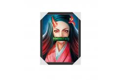 China Demon Slayer Anime Poster With 3D Flip Effect Anime Lenticular 3D Poster supplier