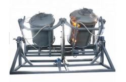 China 3Phases Rock And Roll Rotational Molding Machine for Manufacturing Plant supplier
