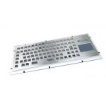 Function Keys SS Industrial Keyboard With Trackball Rear Mounting 20mA